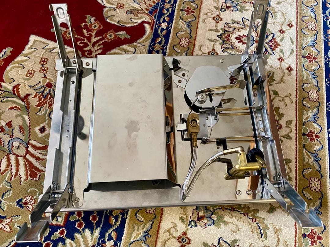 スノーピーク　プレートバーナー＆専用の風防