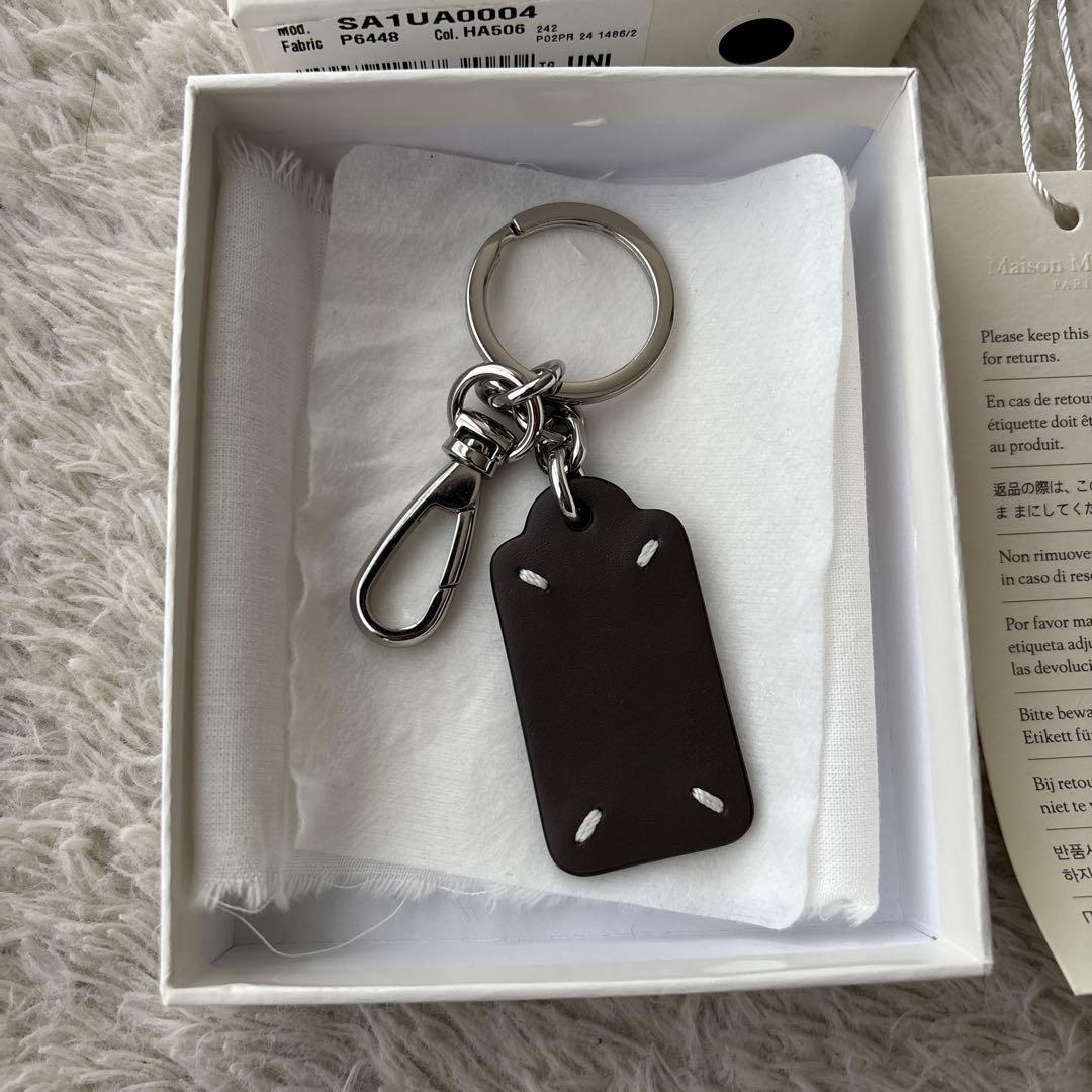 【papico.様】メゾン マルジェラ 4ステッチ レザー キーホルダー