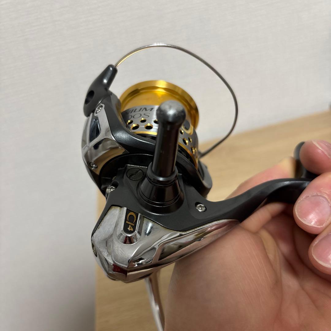 09レアニウム2500S 12ヴァンキッシュのハンドル付き