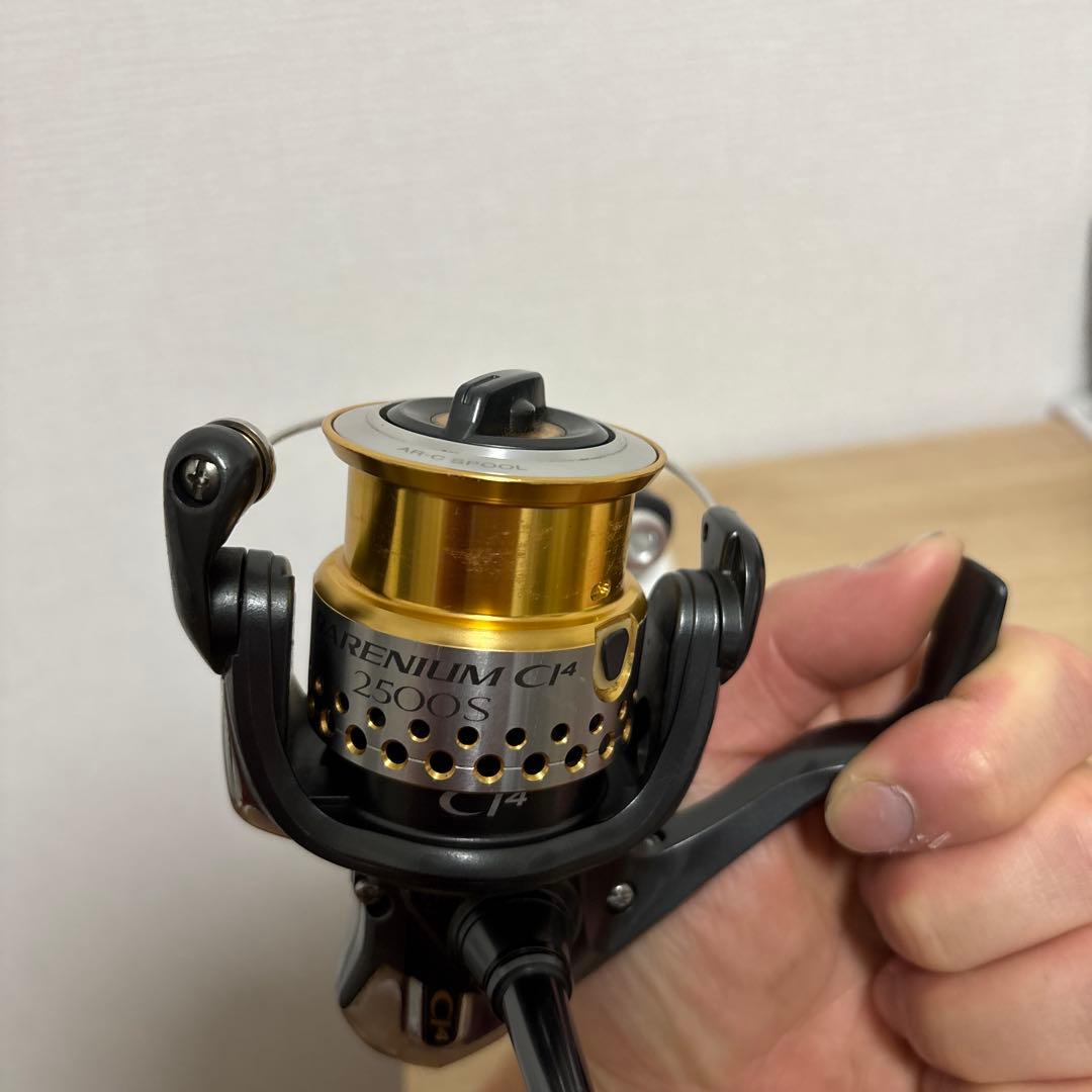 09レアニウム2500S 12ヴァンキッシュのハンドル付き