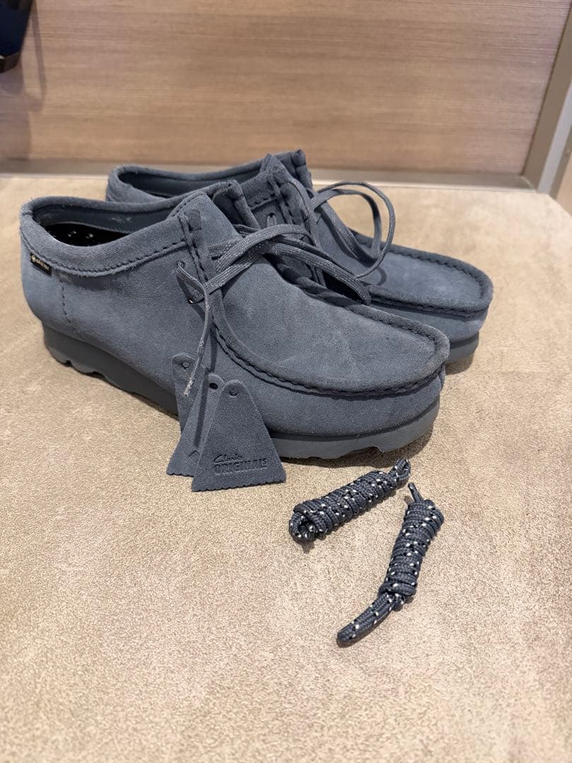 靴 GORE-TEX clarks wallabee