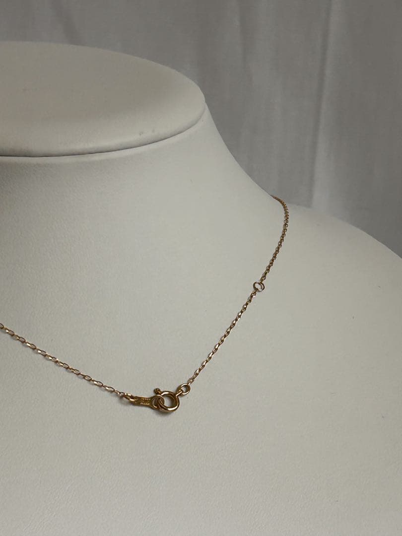 K18YG イエローゴールド チェーン ネックレス 40cm 18金