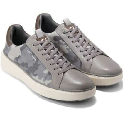 新品　COLE HAAN グレー 迷彩柄 ゴルフシューズ　コールハーン