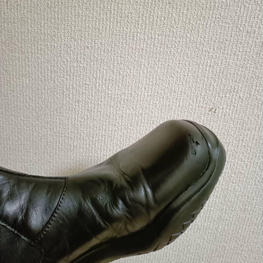 【PRADA SPORT】 サイドゴアスクエアブーツ