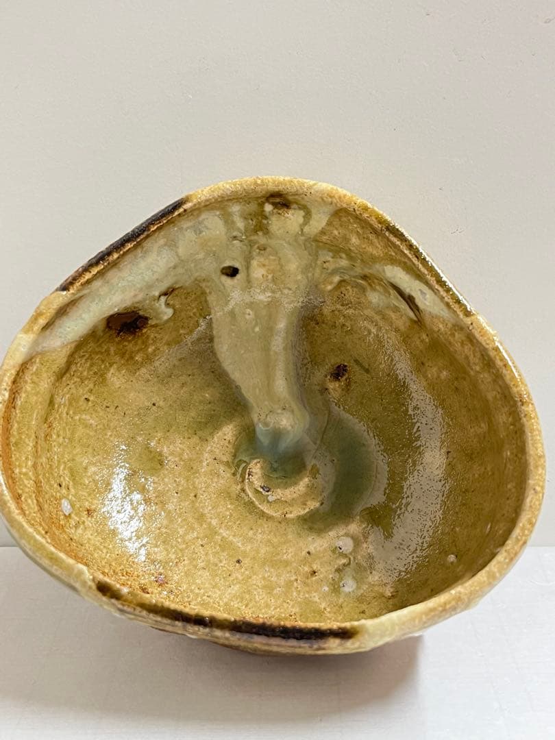 美濃焼の名工加藤勝之造 伊賀茶碗　絵唐津茶碗 で２点 ムギムギさん