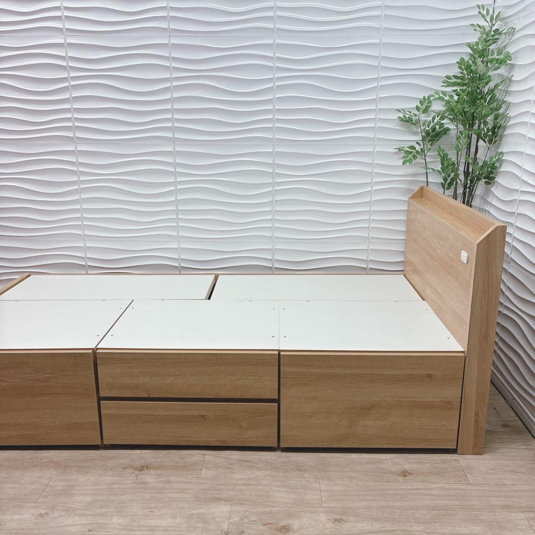 ◇ニトリ◇ベッドフレーム◇収納コンセント付◇シングル◇大阪兵庫京都奈良滋賀和歌山