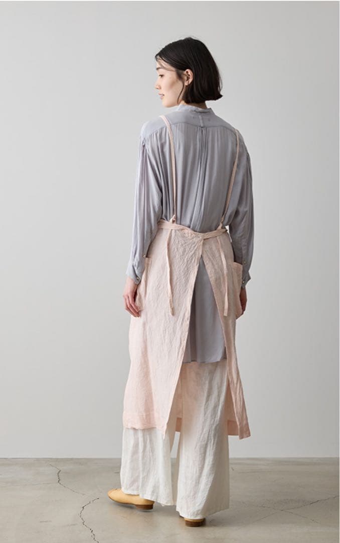 suzuki takayuki リネンエプロン 黒　新品未使用品