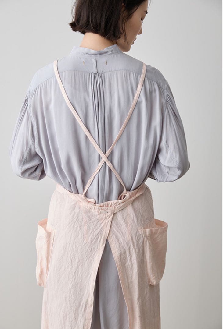 suzuki takayuki リネンエプロン 黒　新品未使用品