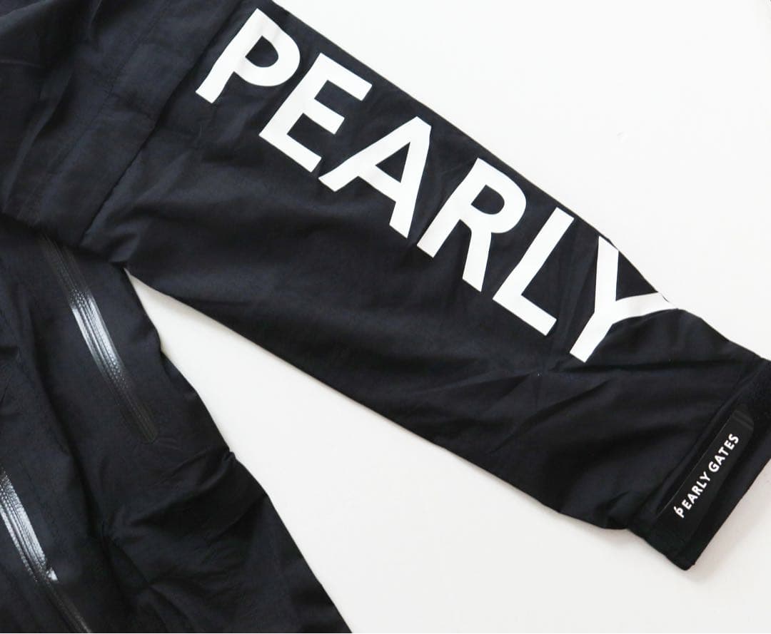 《パーリーゲイツ》新品 2Way高機能防水性ブルゾン レインウェア 4(M)