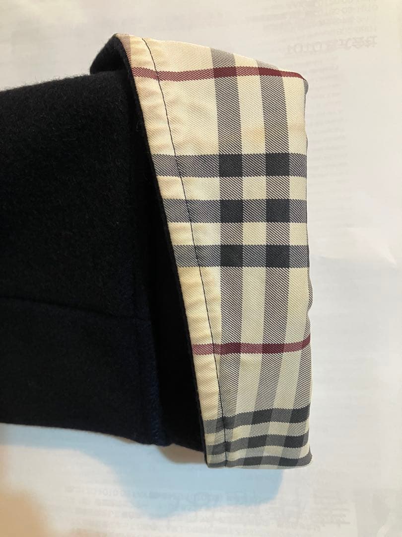 バーバリー ブラックレーベル　ウールコート