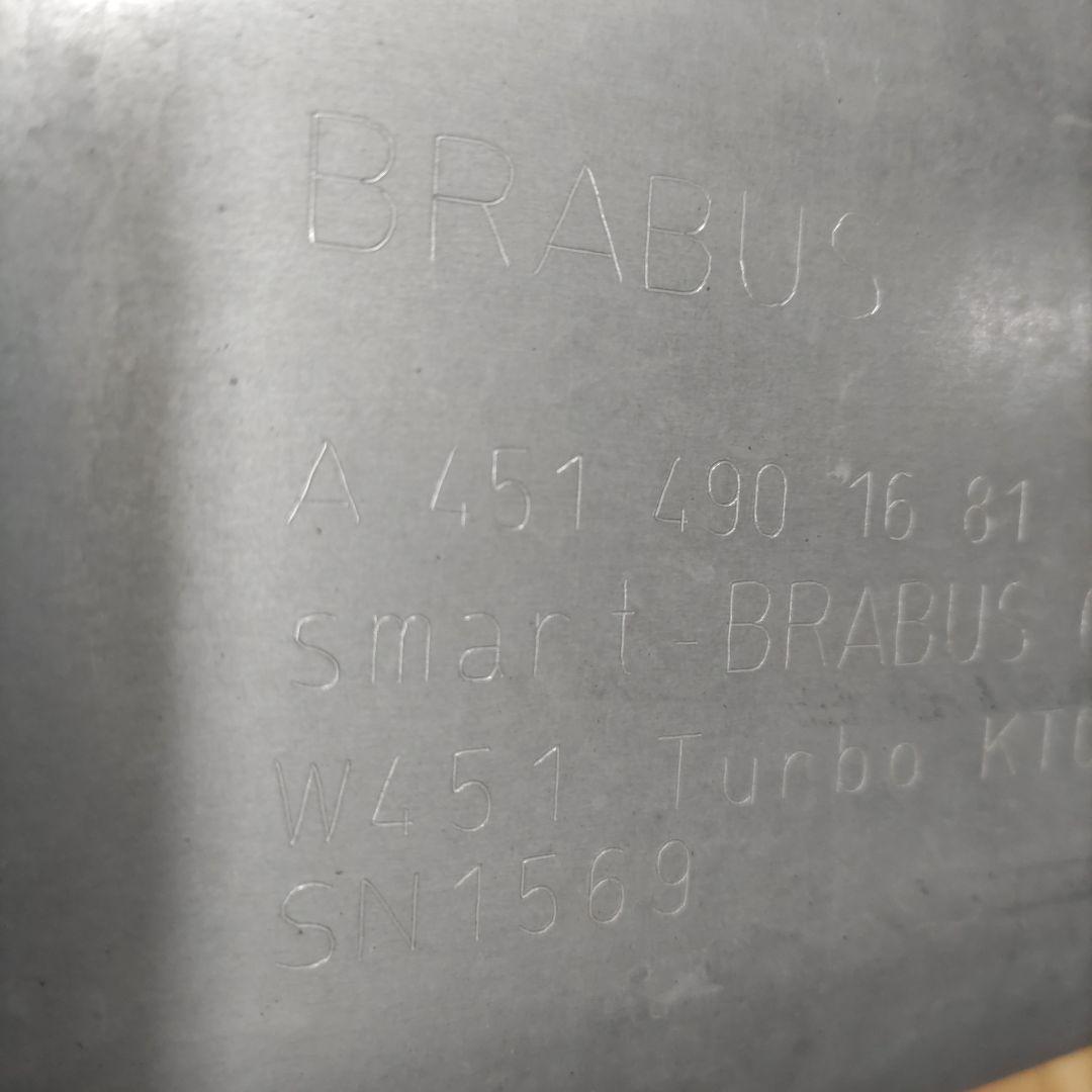 スマート　フォーツークーペBRABUSマフラー