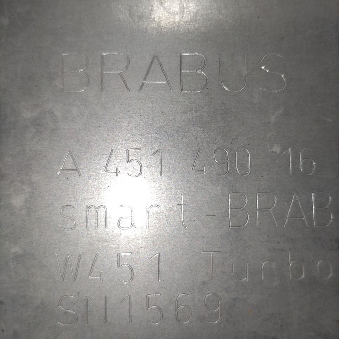 スマート　フォーツークーペBRABUSマフラー