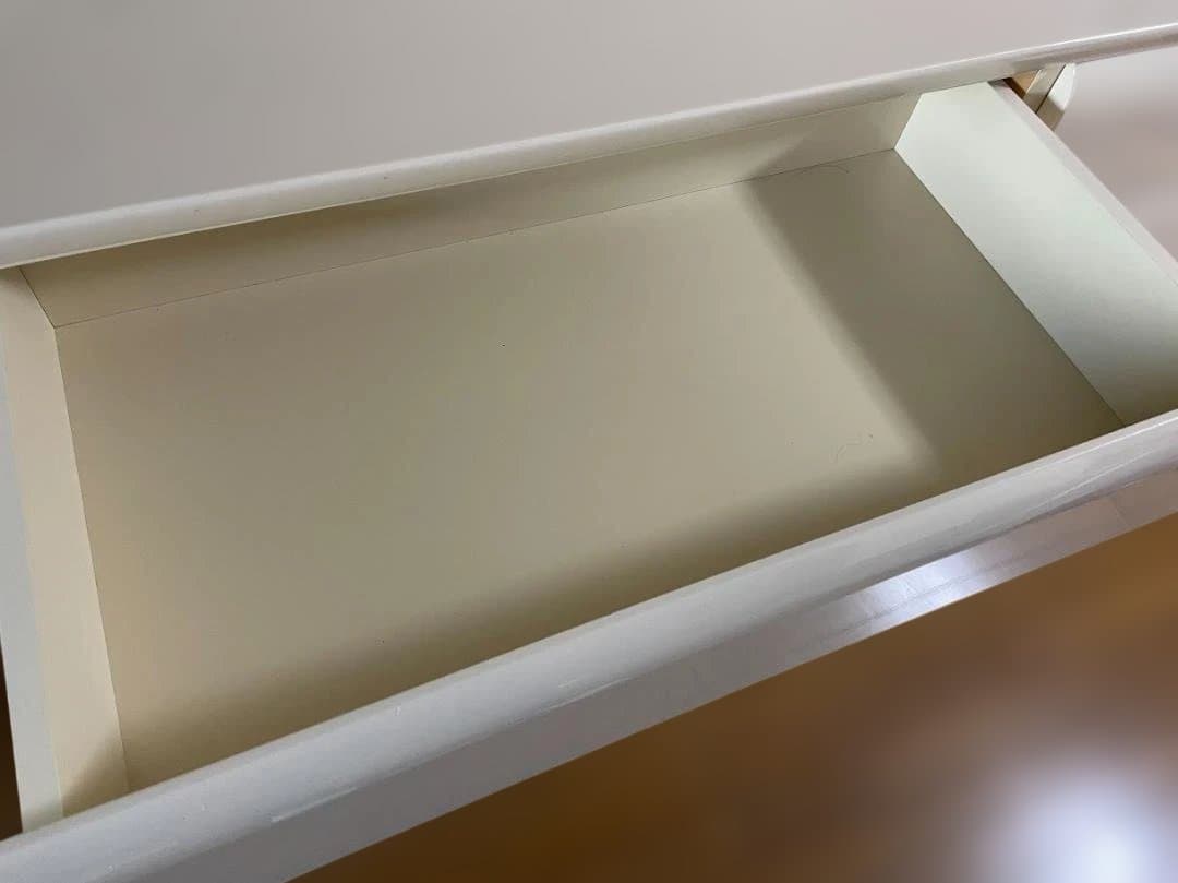 【美品】ニトリ ハイチェスト タンス ホワイト ESV-44 収納家具 白鏡面