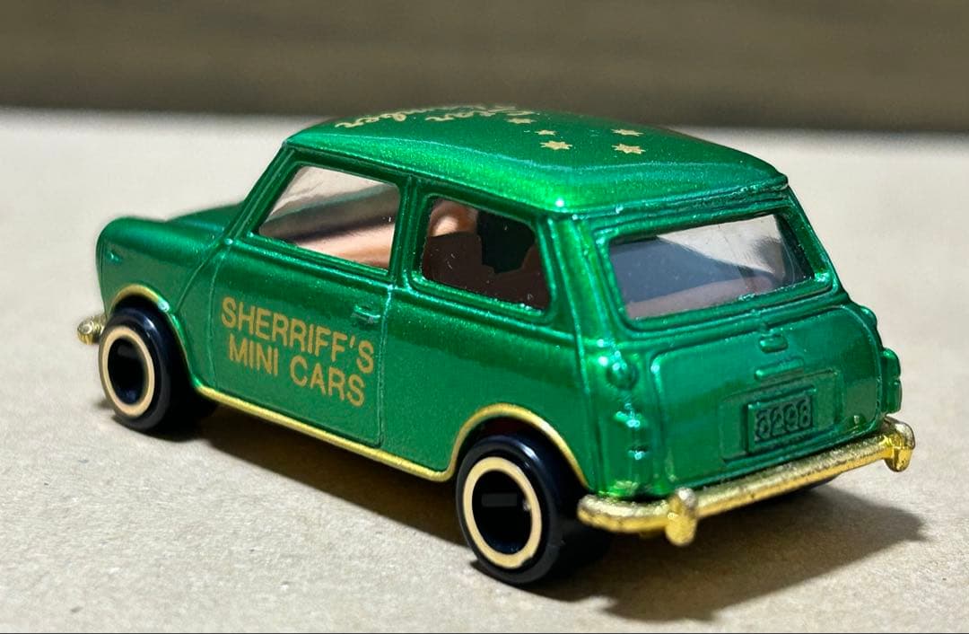 トミカ ミニクーパー シェリフ sheriff メタグリーン