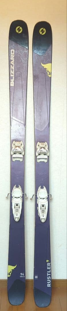 ☆BLIZZARD RUSTLER 9 180cm ファットスキー　フリーライド