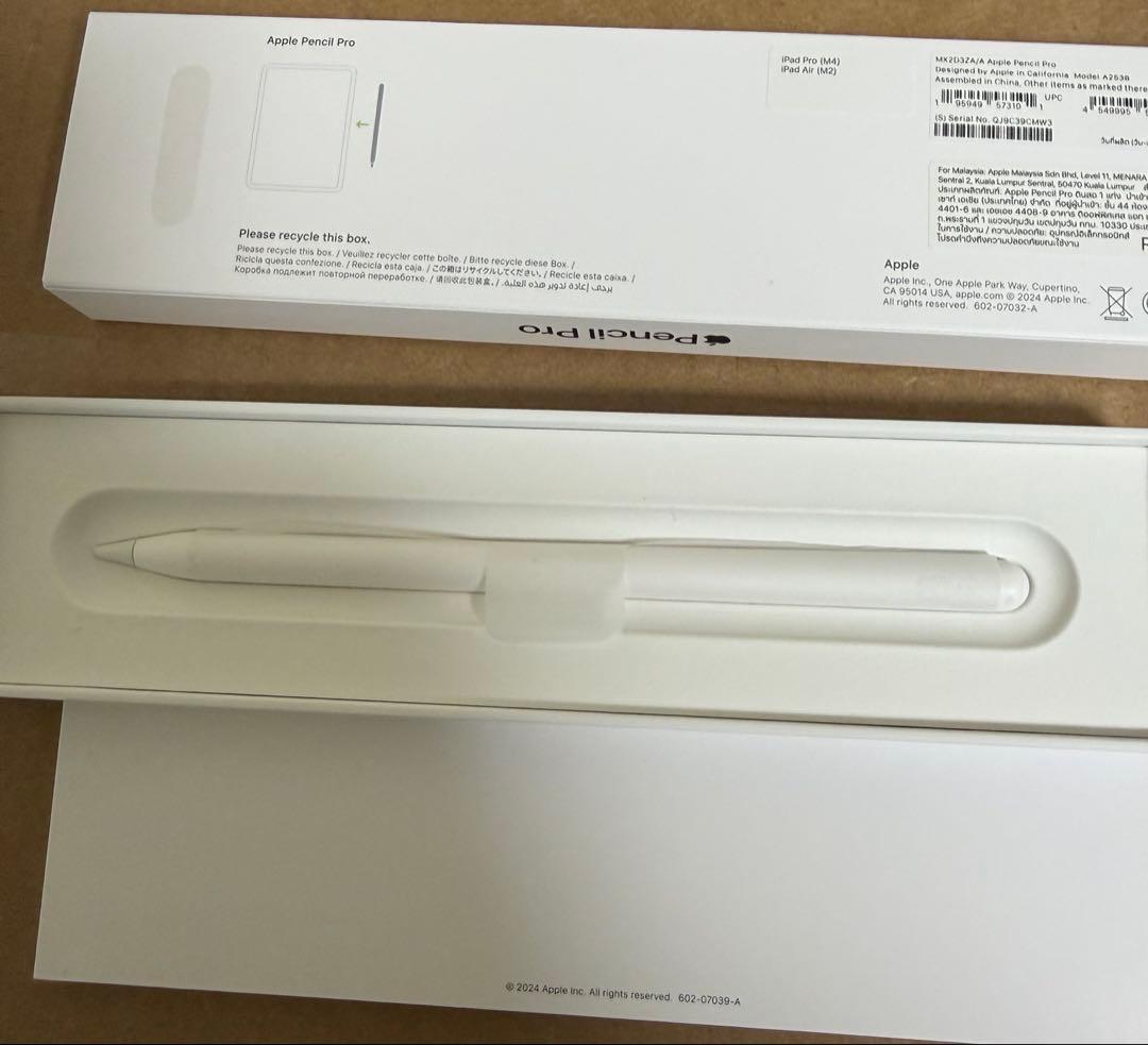 iPadアクセサリー Apple pencil pro