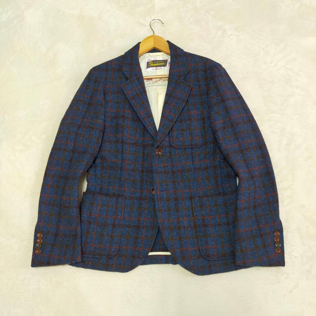 美品　HARRISTWEED×RATTLE TRAP　40　テーラードジャケット