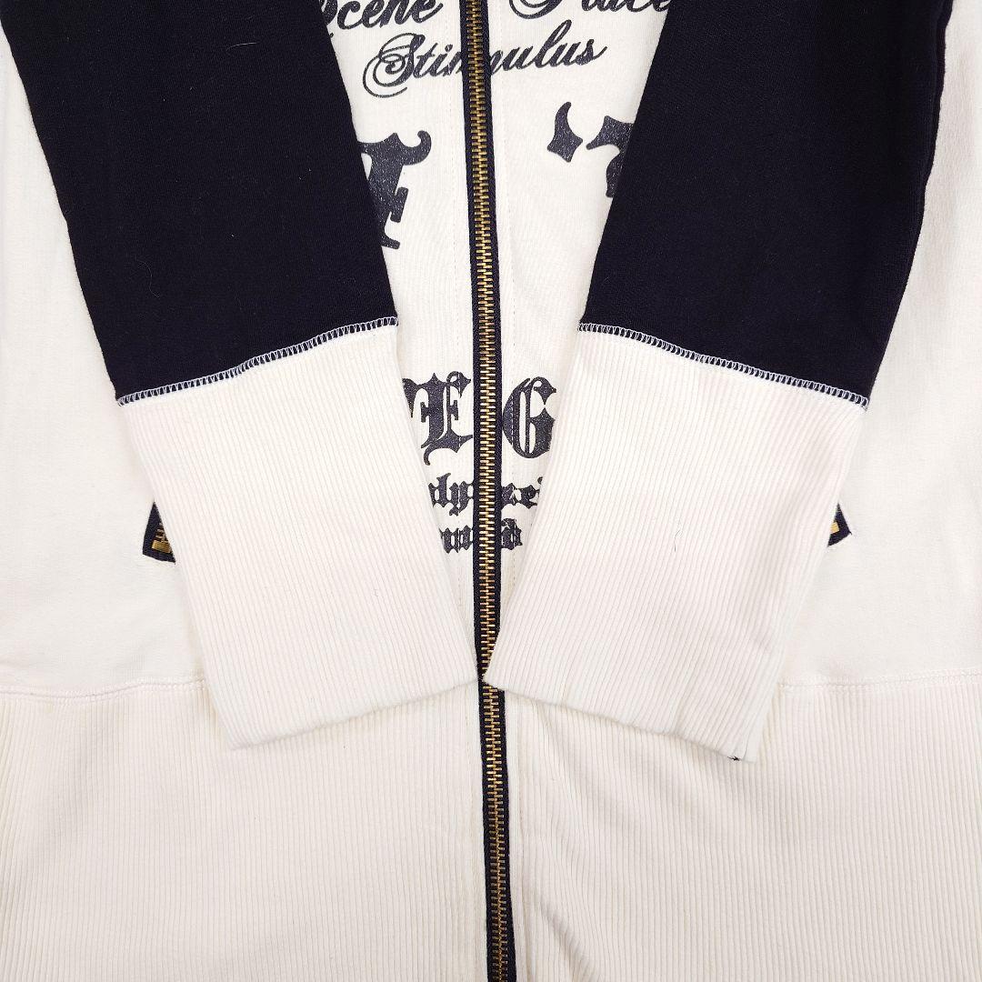 【新品】d.i.a. ドクロ 星柄 ラメプリント ワンピース パーカー Y2K