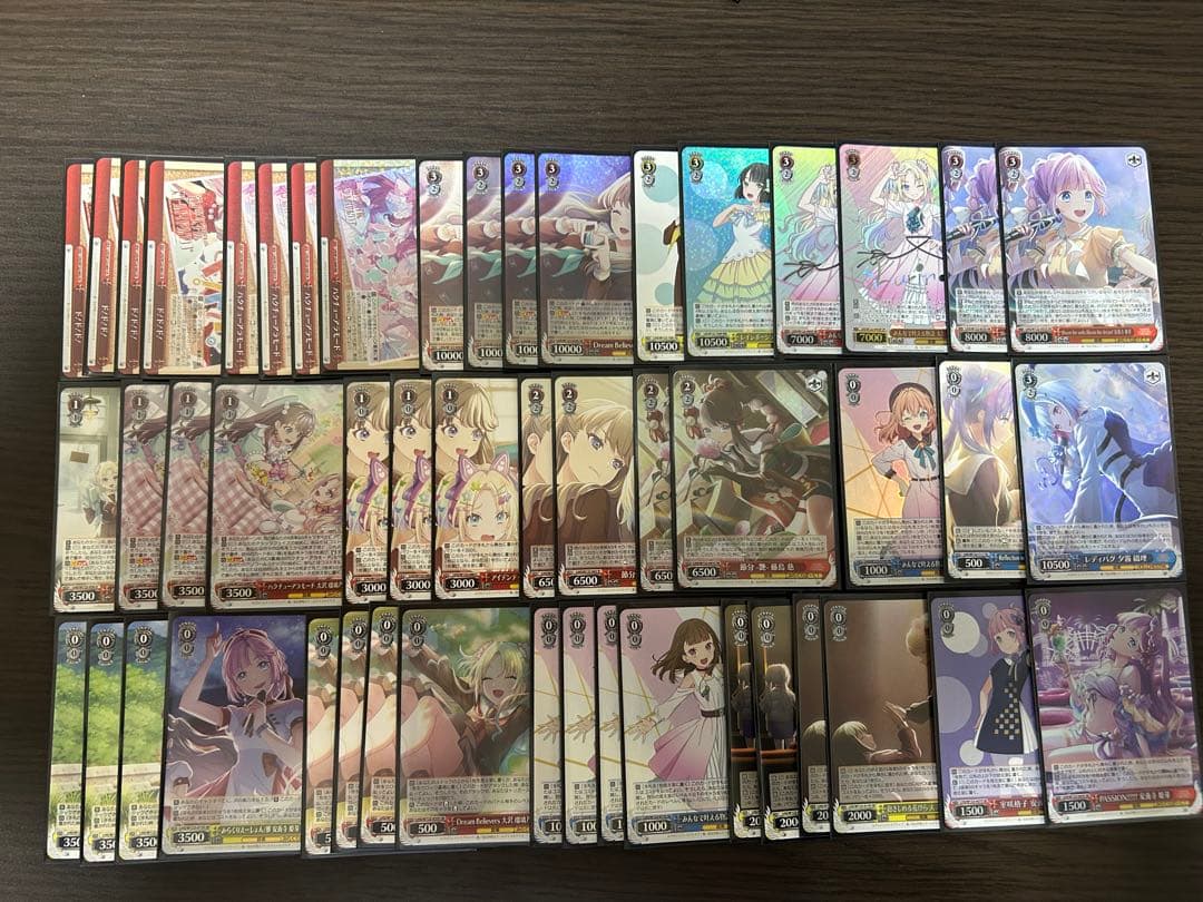 ヴァイスシュヴァルツ　蓮ノ空　デッキ　8電源 パーツ付き 部分ホイル(後日追記)