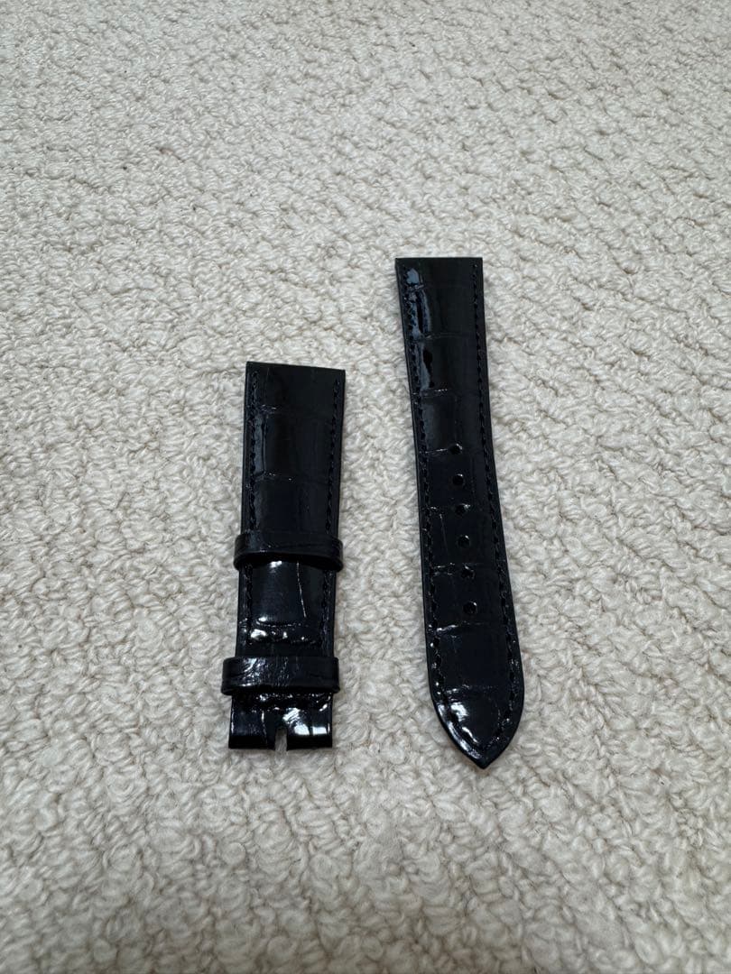 Patek Philippe ブラックレザーベルト