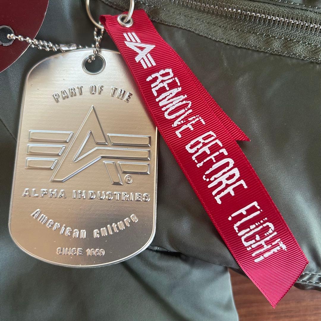 ALPHA MA-1 FLIGHT JACKET セージ XLサイズ