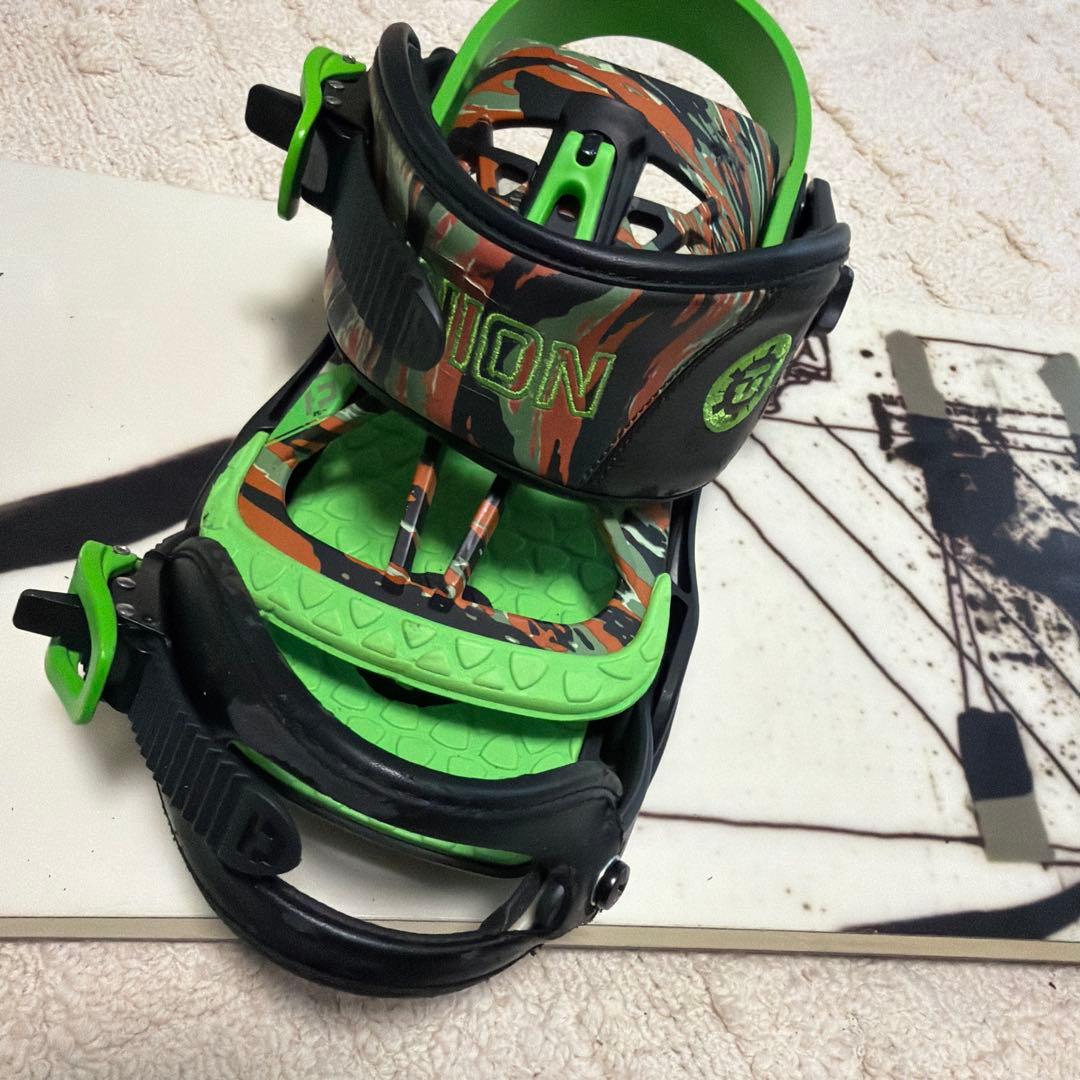 ROME スノーボード　UNION ビンディング　セット　158cm キャンバー