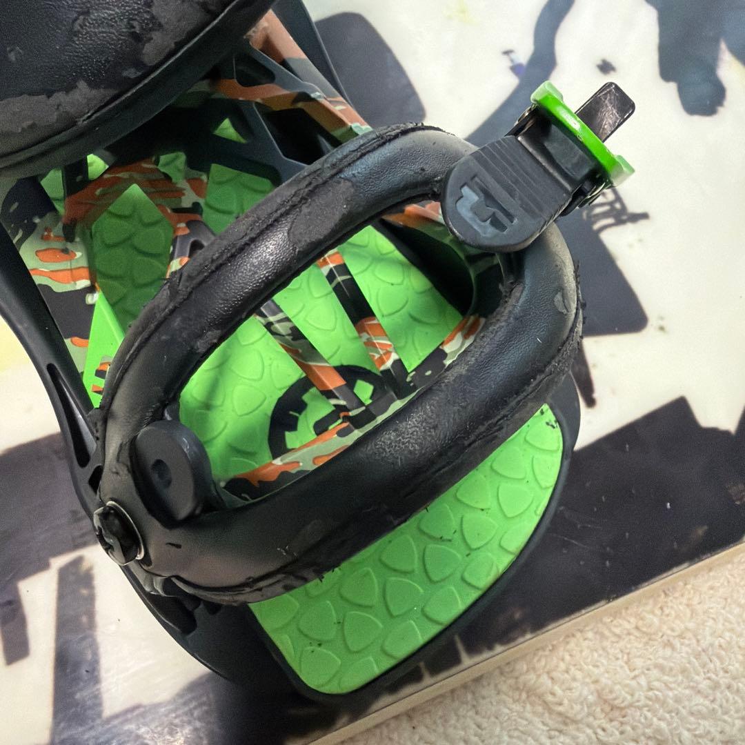 ROME スノーボード　UNION ビンディング　セット　158cm キャンバー