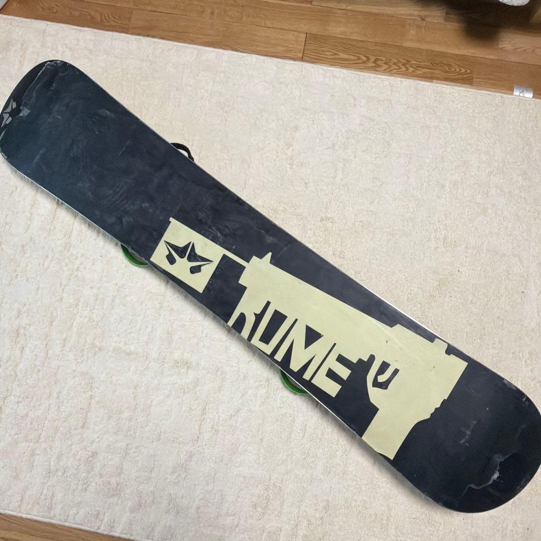 ROME スノーボード　UNION ビンディング　セット　158cm キャンバー