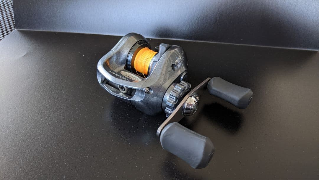 【１回使用美品】シマノ チヌマチック1001XT※左巻【替スプール付】※画像あり