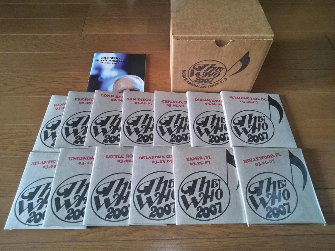 THE WHO LIVE 2006 2007 162CD＋9DVD全90タイトル