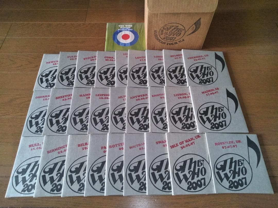 THE WHO LIVE 2006 2007 162CD＋9DVD全90タイトル