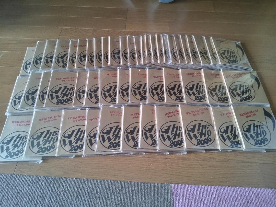 THE WHO LIVE 2006 2007 162CD＋9DVD全90タイトル