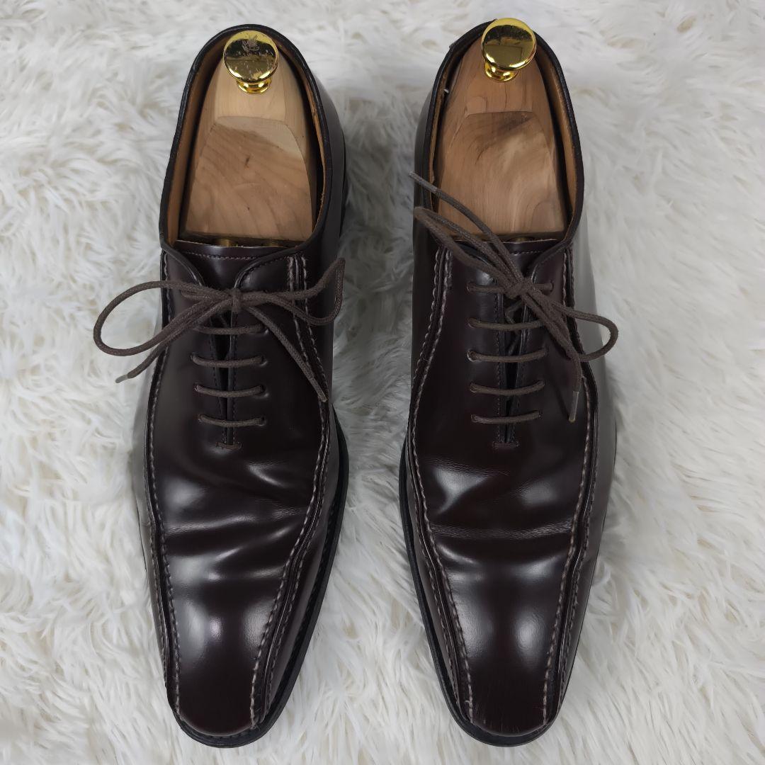 ✨美品✨ リーガル ドレスシューズ スワールトゥ レザー 濃茶 26cm