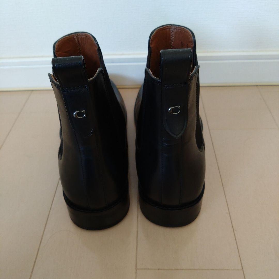 【未使用】コーチ　メンズチェルシーブーツ