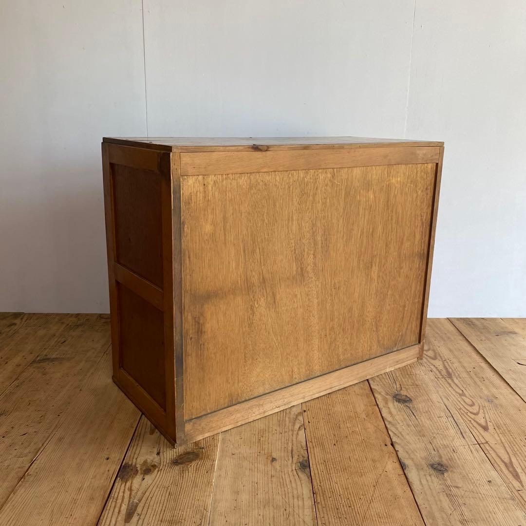 アンティーク オープンラック チェスト 本棚 食器棚 昭和レトロ z856