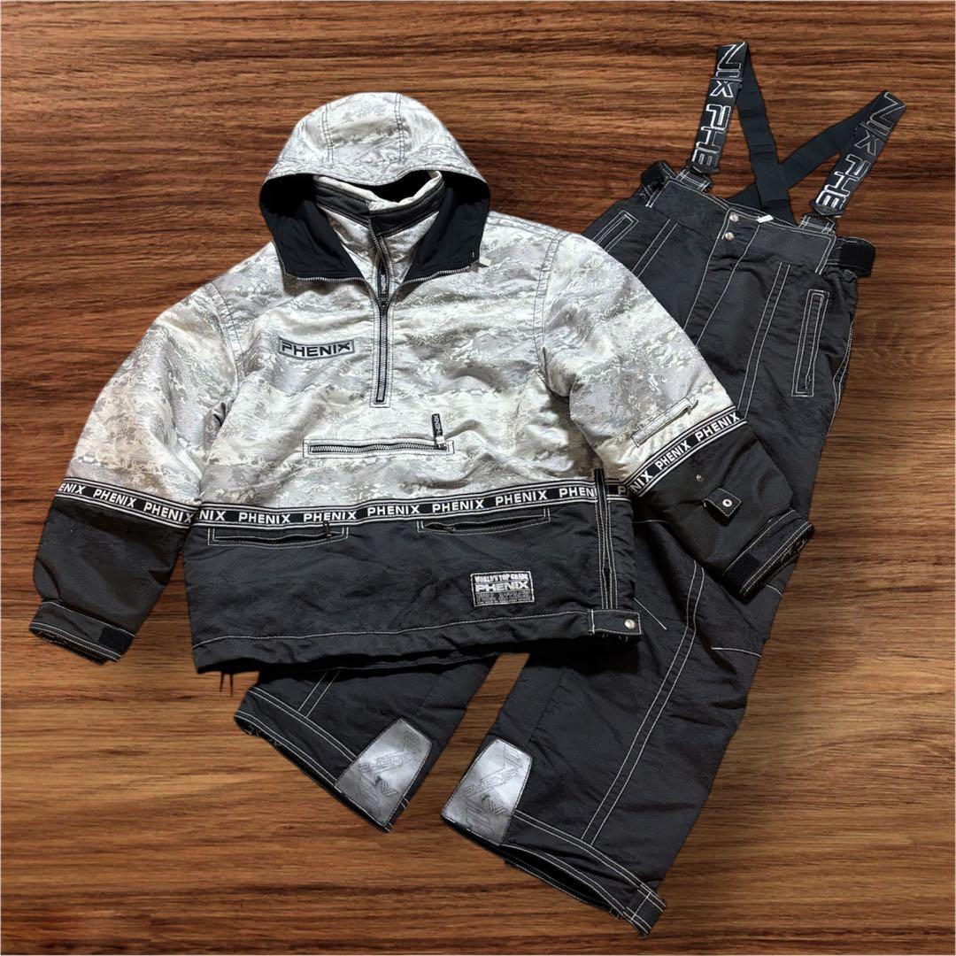 PHENIX 迷彩柄 スキーウェア 上下セット