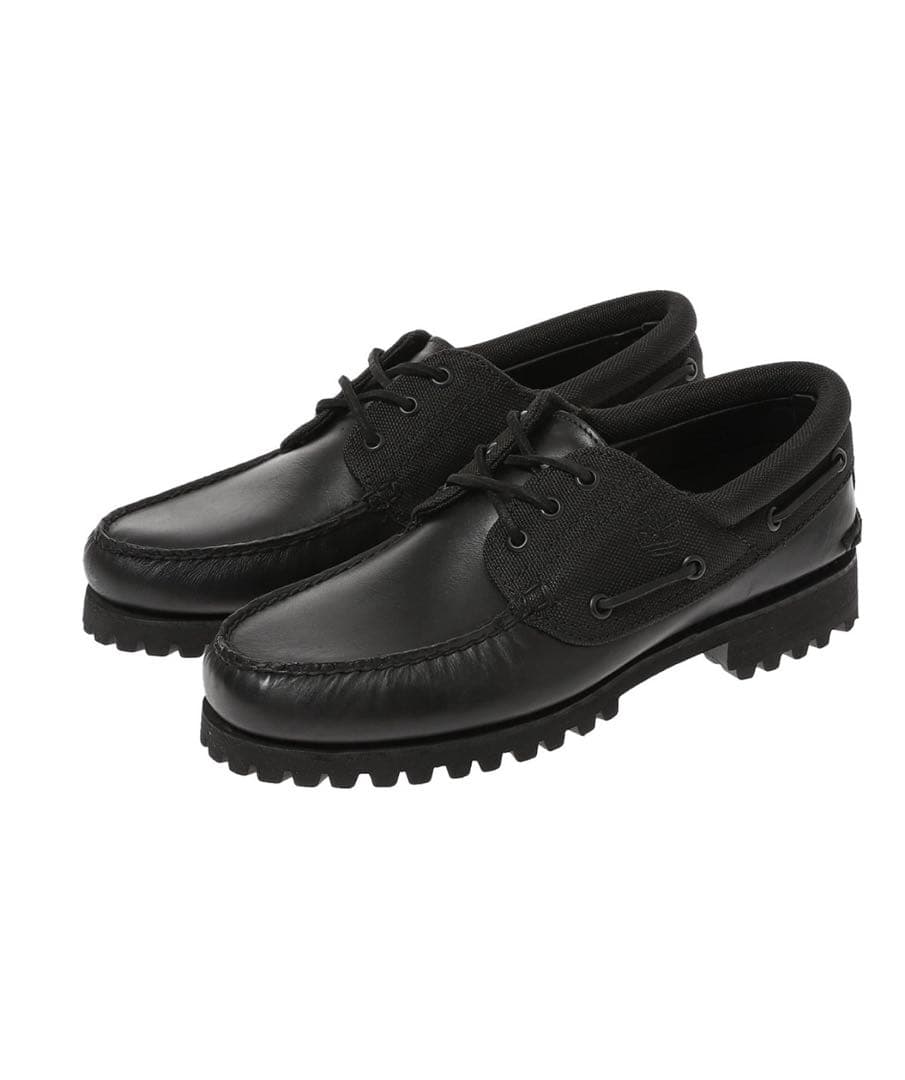 ティンバーランド スリーアイ ボートシューズ ブラック 26cm