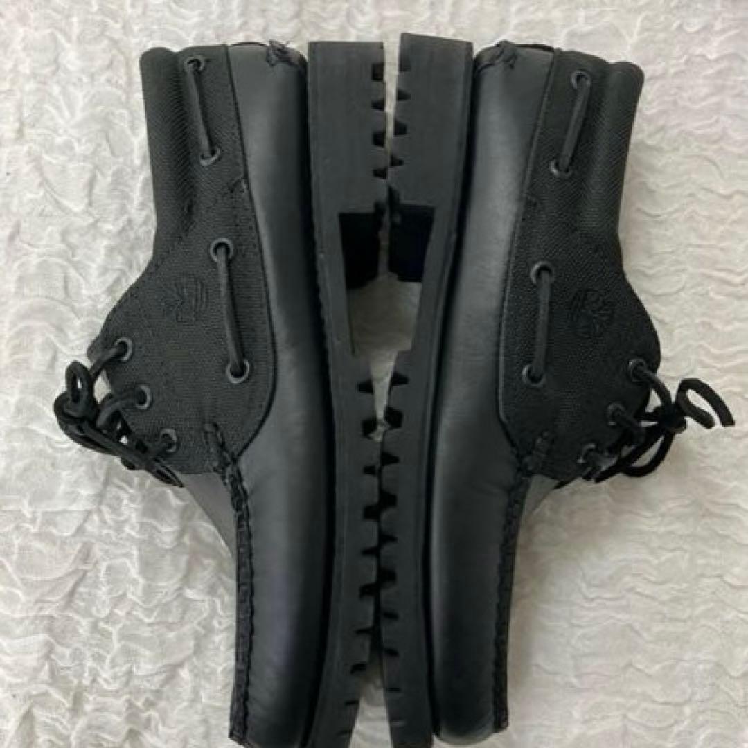 ティンバーランド スリーアイ ボートシューズ ブラック 26cm