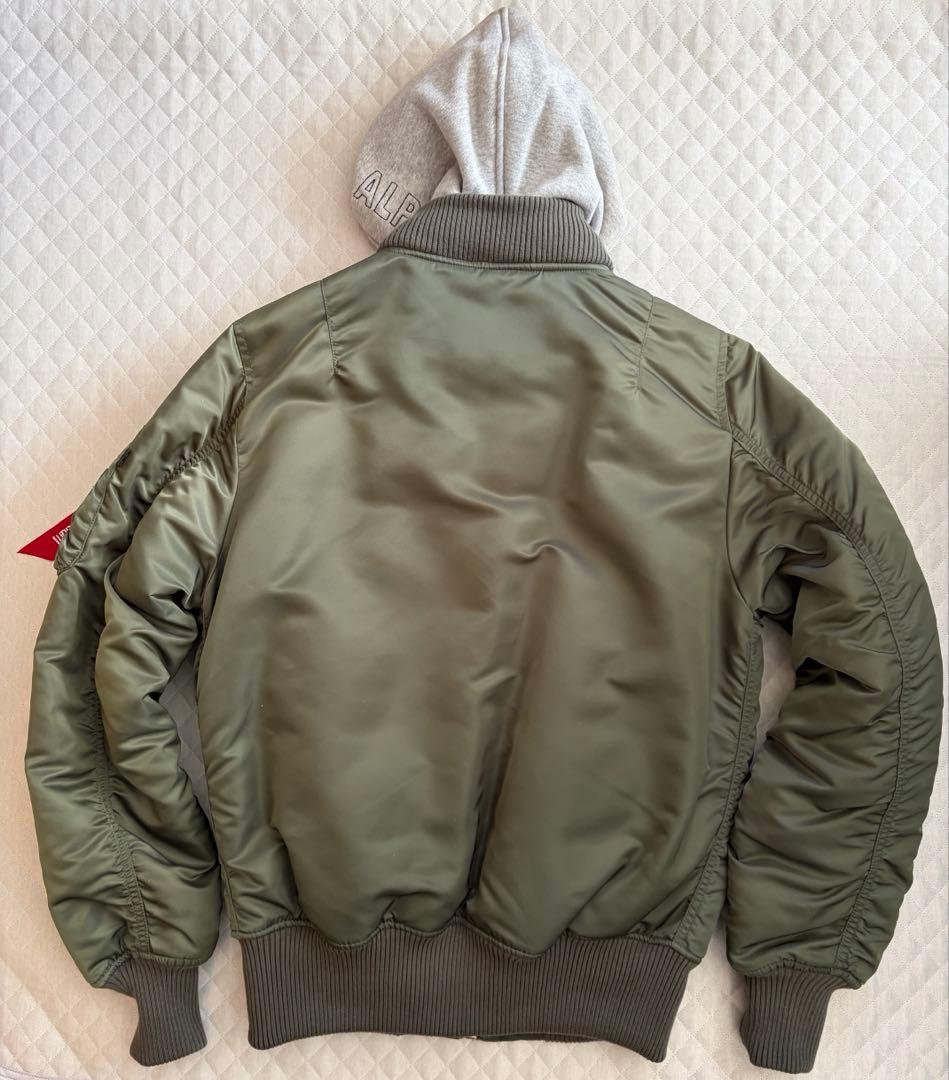 ALPHA INDUSTRIES MA-1 アウター カーキ M