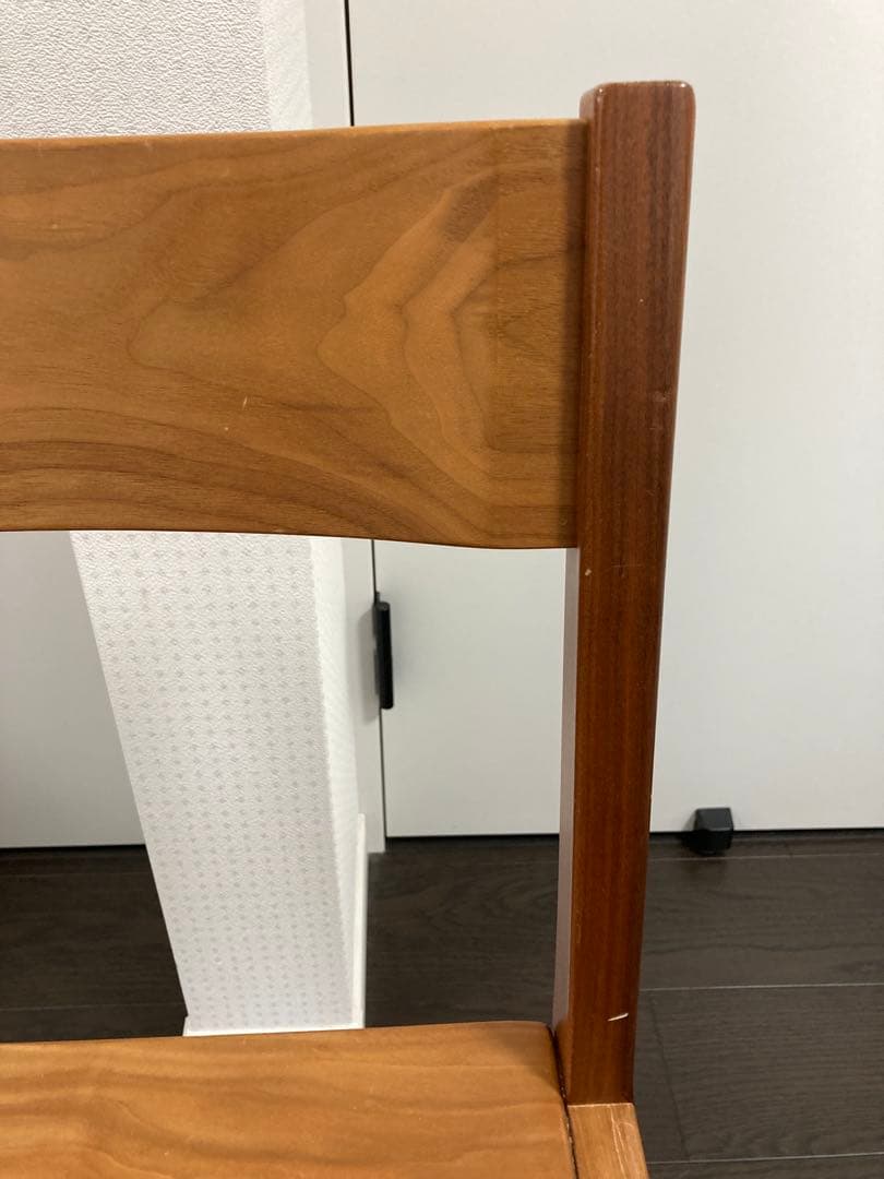 MUKU工房　オリジナルMUKUチェア　ウォールナット　無垢座　旭川家具