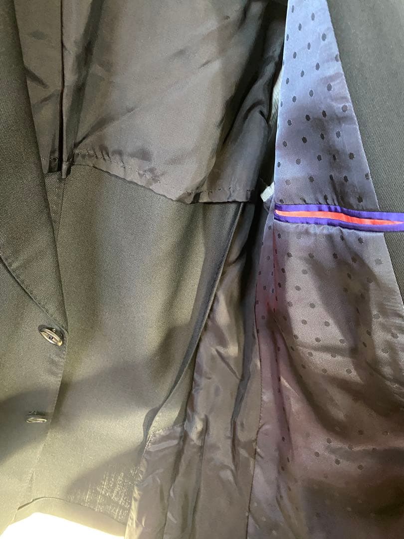 【希少】ポールスミス スーツ M 黒 ドット柄 2019年購入