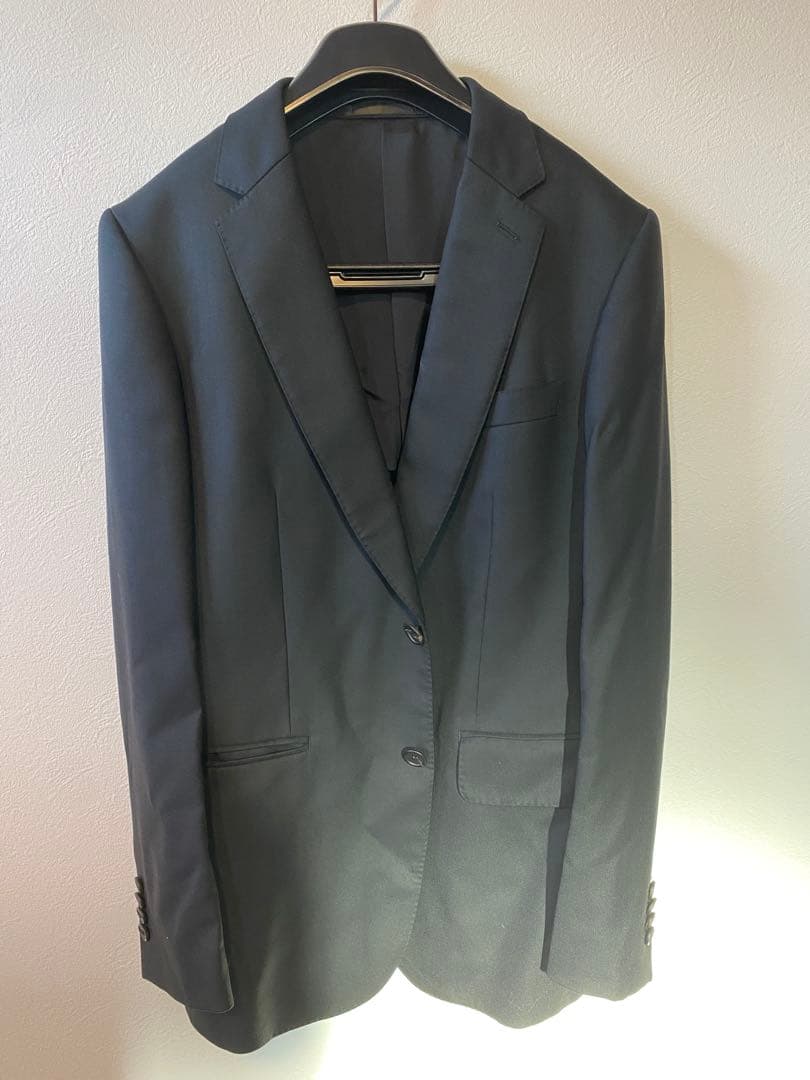 【希少】ポールスミス スーツ M 黒 ドット柄 2019年購入