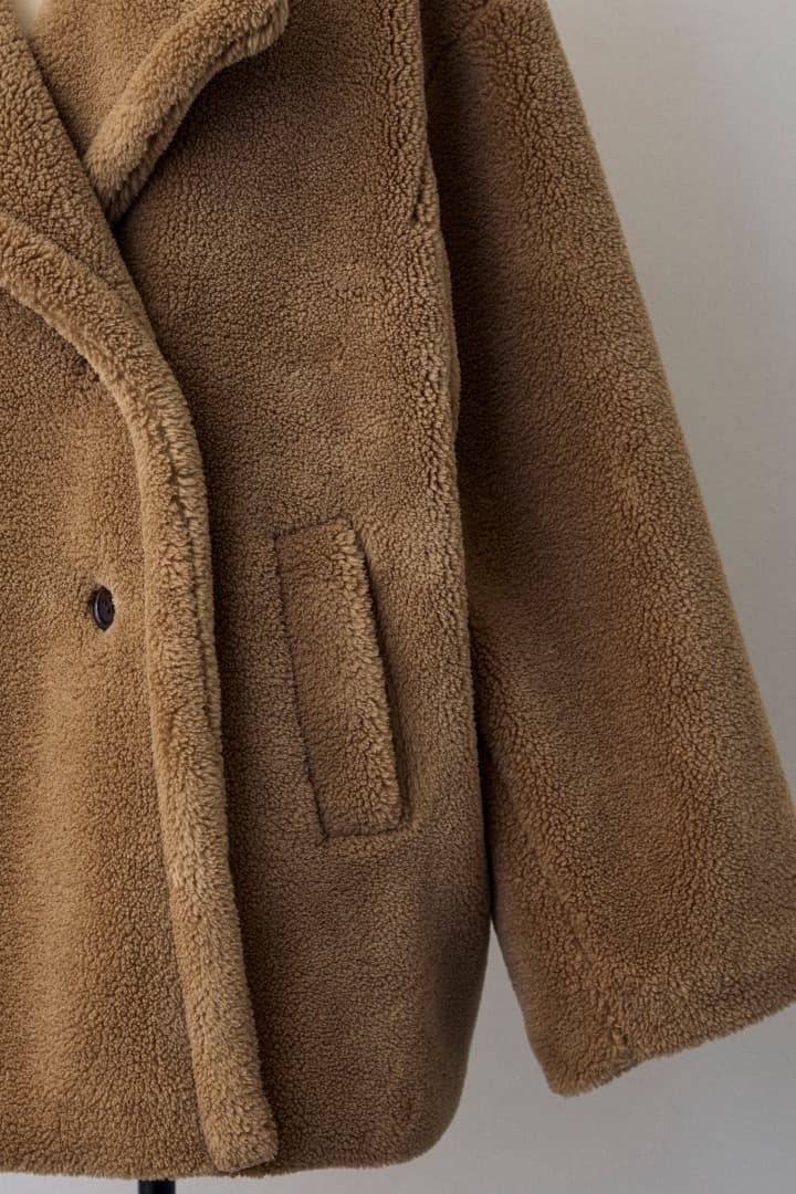 Frene　テディボアミディ丈コート　テディベア　　コート　フラーネ　アウター