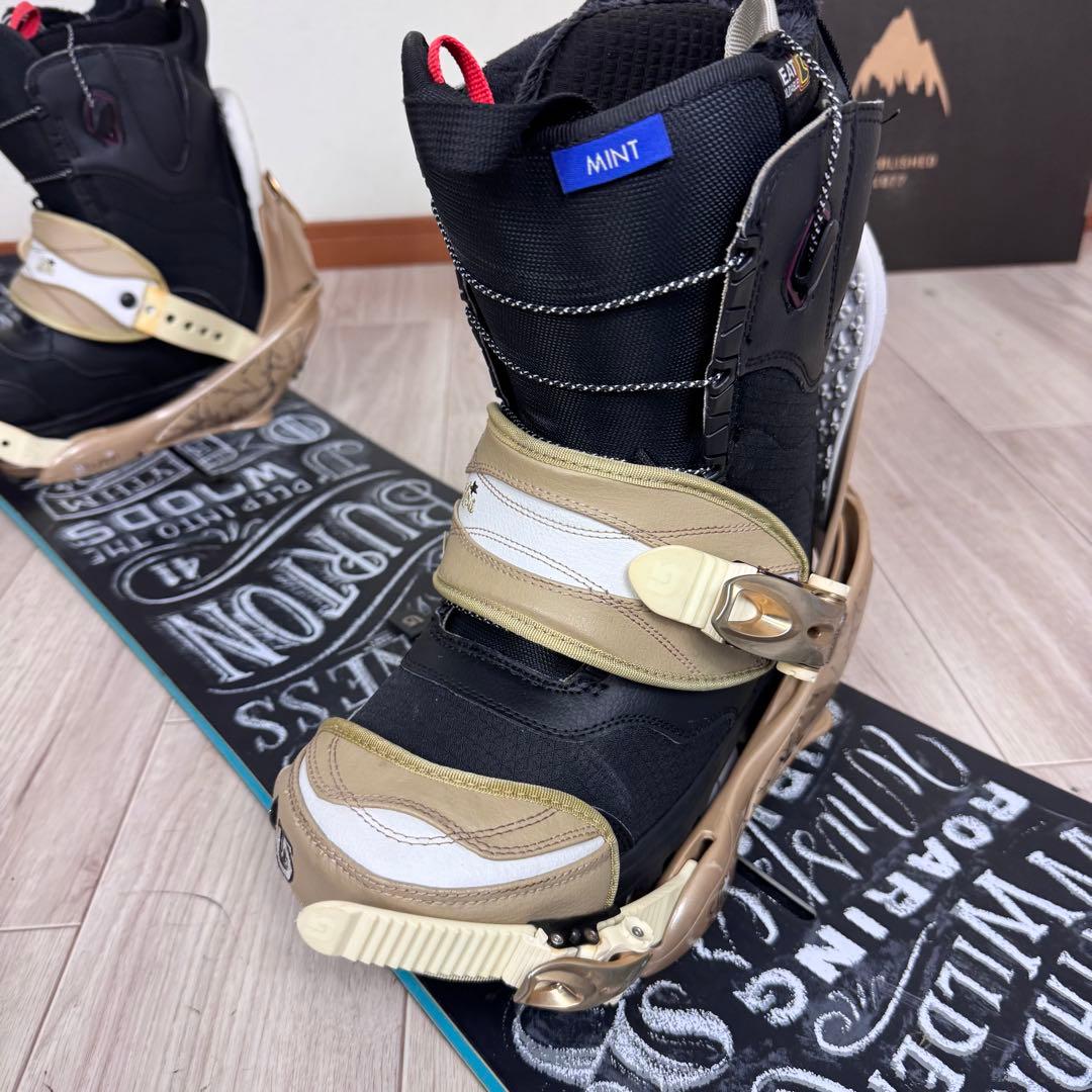 専用BURTON DEJAVU 141cm スノーボードセット