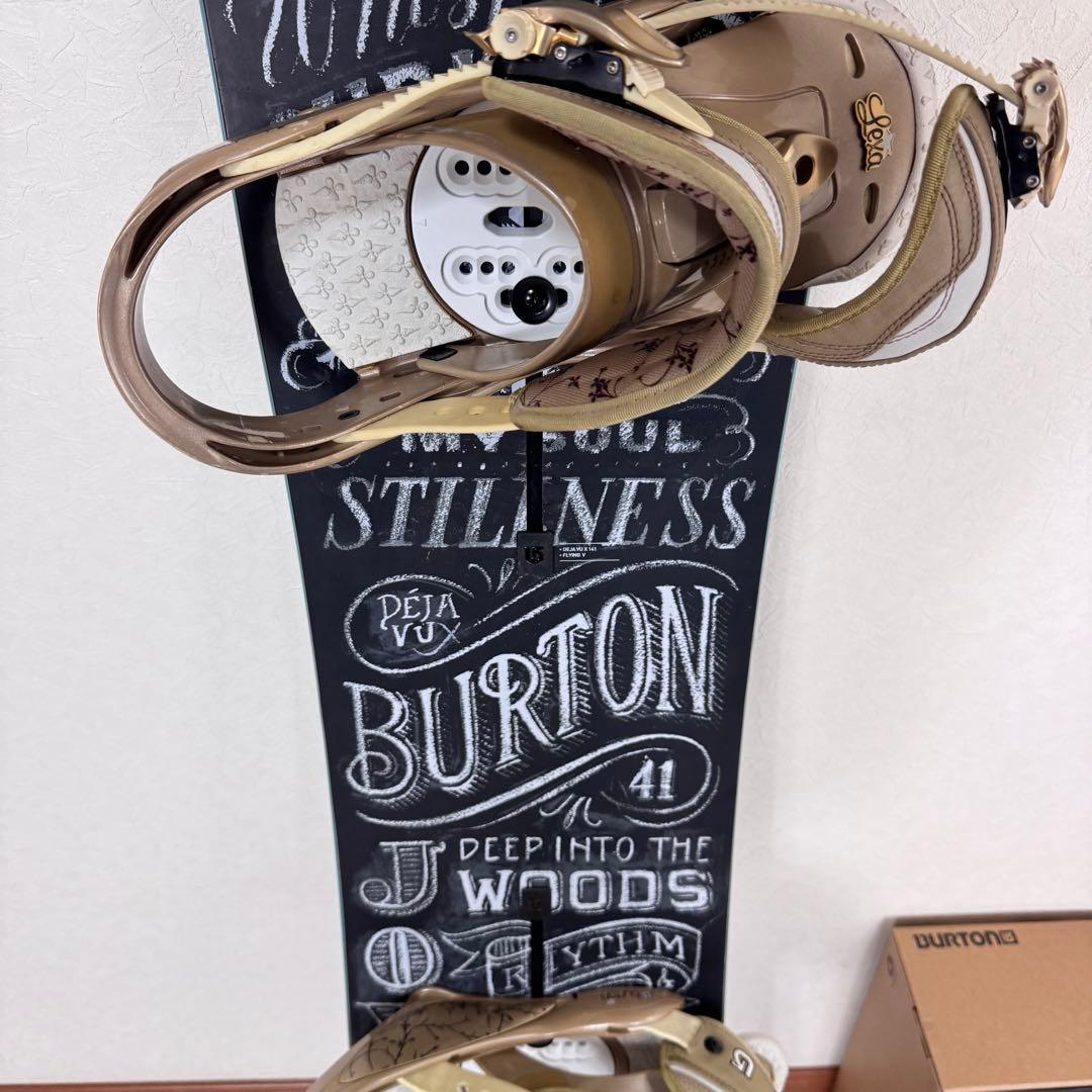 専用BURTON DEJAVU 141cm スノーボードセット