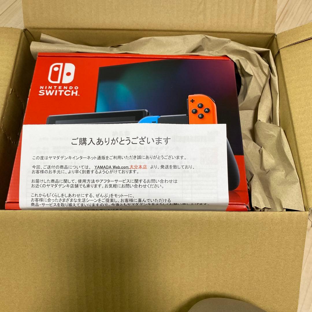 Nintendo Switch ネオンブルー/ネオンオレンジ　新品　スイッチ