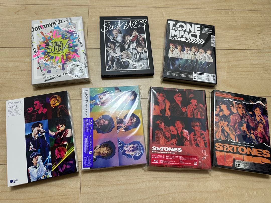 SixTONES DVD Blu-ray まとめ売り