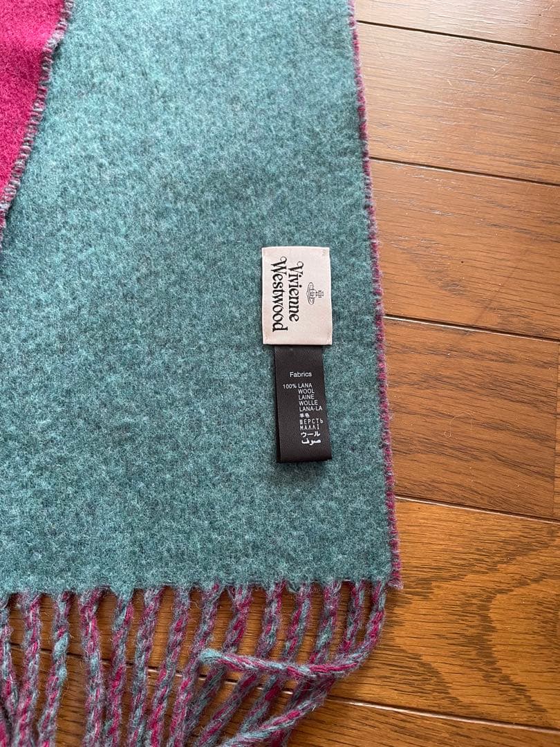 Moさま　専用Vivienne Westwood マフラー　リバーシブル　美品