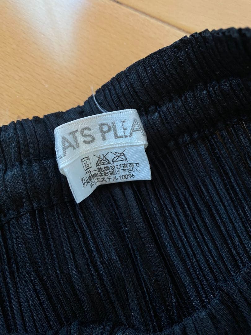 PLEATS PLEASE 定番　黒　パンツ100cm