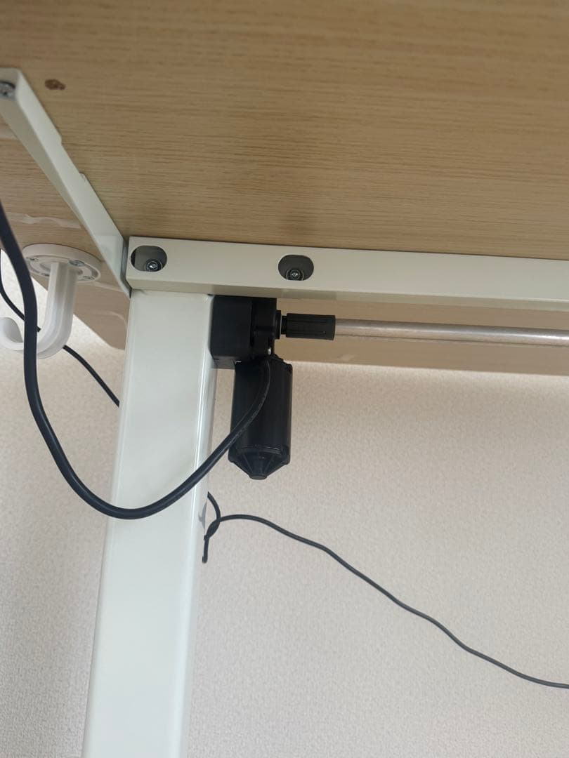 昇降式ライトウッドデスク